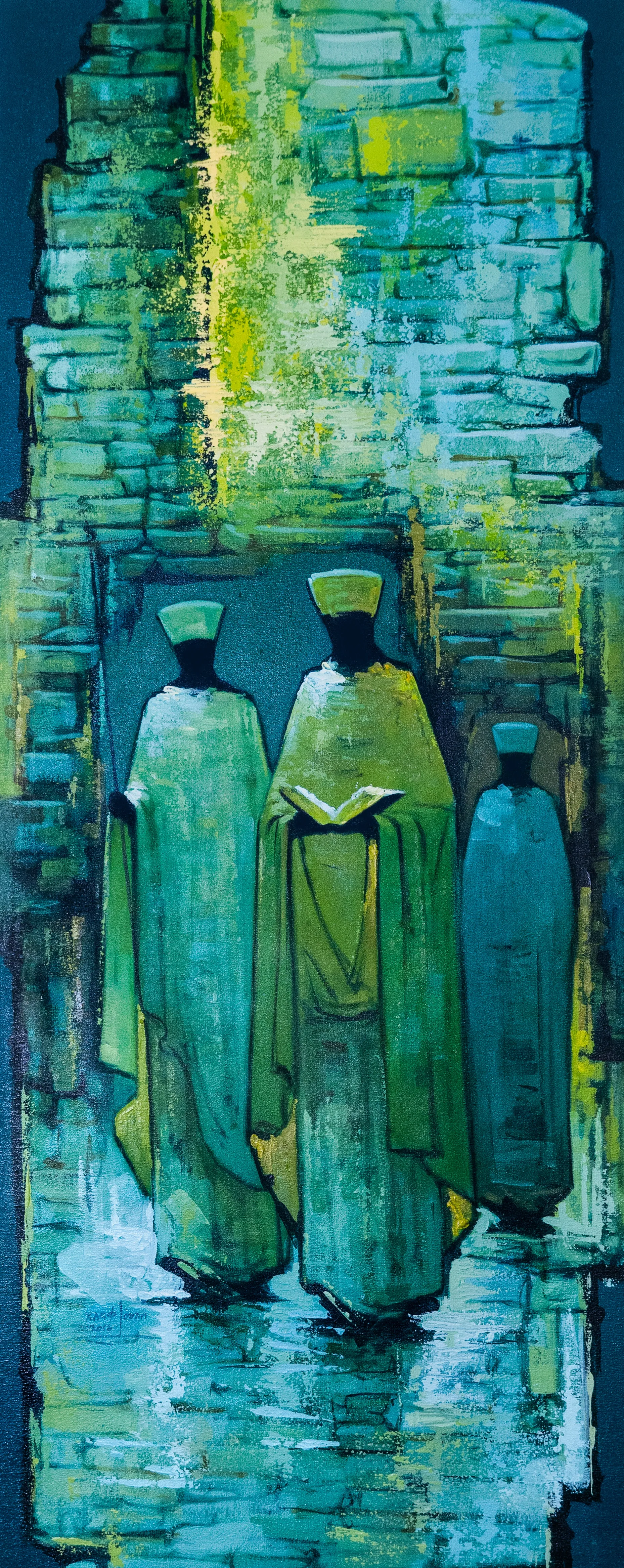 3 priest blue